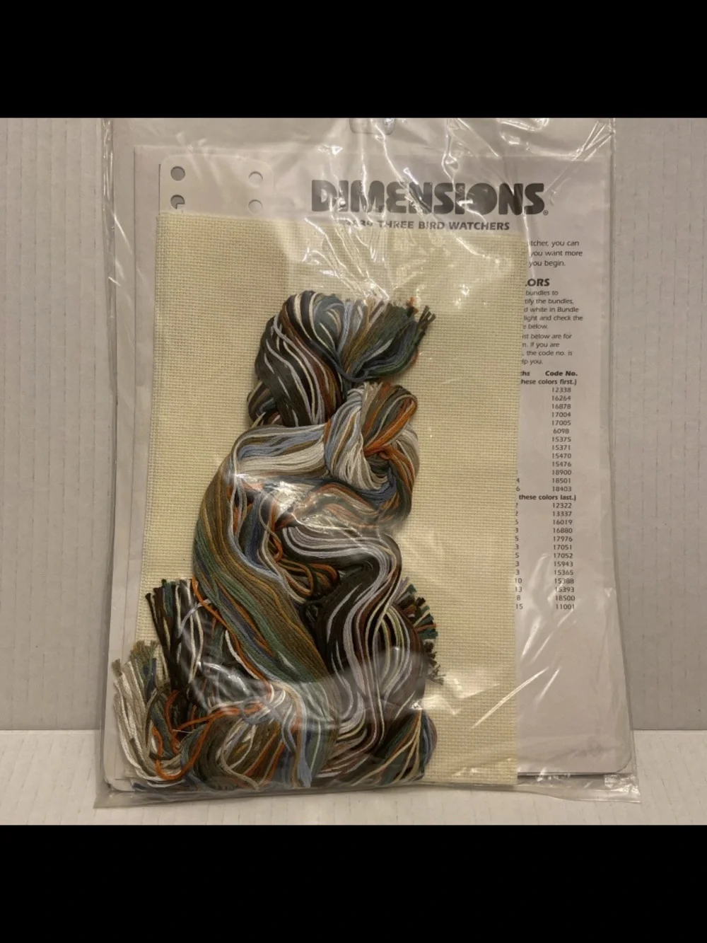 Dimensions Counted Cross Stitch Three Bird Watchers 1997 Sealed By Martha Edward